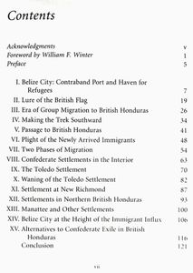 Confederate Settlements in British Honduras