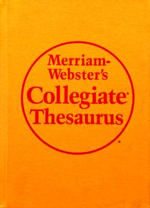 Merriam-Webster's Collegiate Thesaurus