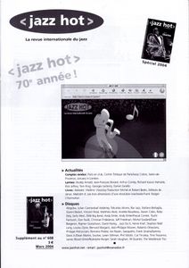 Jazz Hot N° 608 Supplément 
