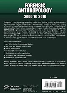 Forensic Anthropology: 2000 to 2010