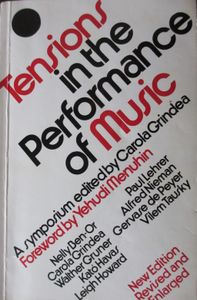 Tensions in the Performance of Music