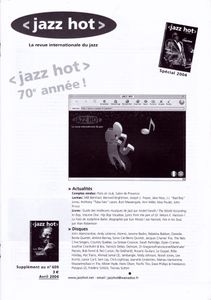 Jazz Hot N° 609 Supplément