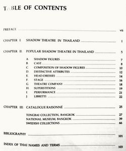 Shadows of Life: Nang Talung (Thai Popular Shadow Theatre)