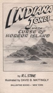 Indiana Jones and the Curse of Horror Island