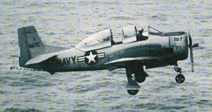 North American T-28 Trojan Trainer Aircraft