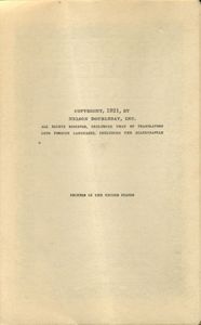 Book of Etiquette Volume I