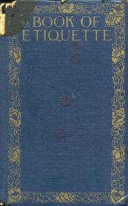 Book of Etiquette Volume I