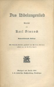 Das Nibelungenlied