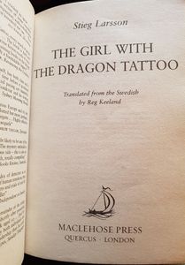 The Girl With The Dragon Tattoo
