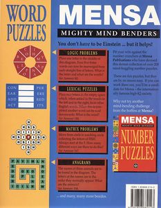 Mensa Mighty Mind Benders: Word Puzzles