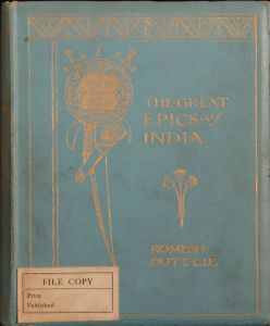 The Great Epics of Ancient India