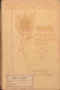 Maha-Bharata The Epic of Ancient India
