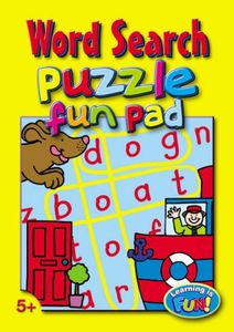 Word Search Puzzle Fun Pad