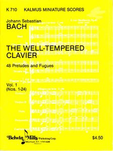 The Well-Tempered Clavier (48 Preluges and Fugues): Vol. 1 (Nos. 1-24)