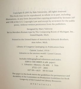 Libraries in the Ancient World
