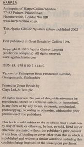 The Murder of Roger Ackroyd