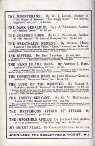 The Mysterious Affair at Styles