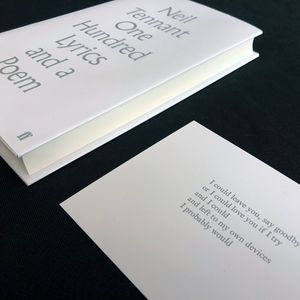 One Hundred Lyrics and a Poem