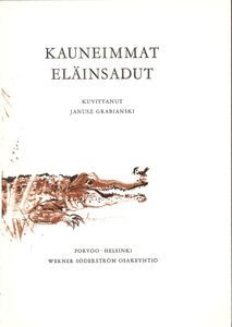 Kauneimmat eläinsadut