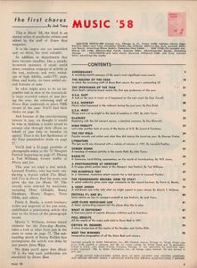 DOWN BEAT Music '58