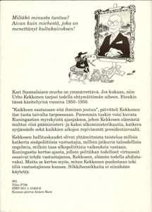 Urho Kekkonen 1950-1956: Kuningastie