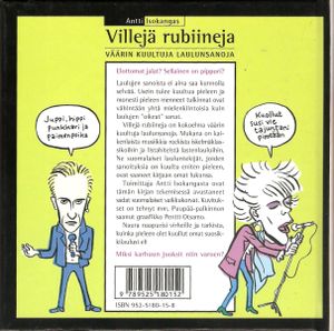 Villejä rubiineja - Väärin kuultuja laulunsanoja
