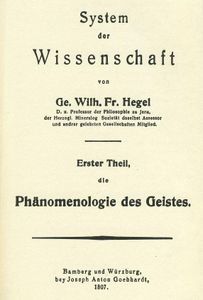 Phänomenologie des Geistes