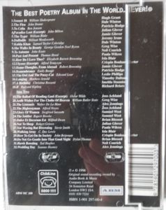 The Best Poetry Album In The World... Ever!!