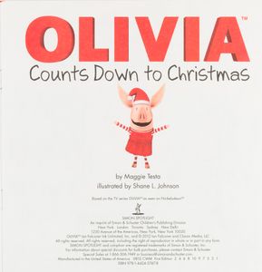 Olivia Counts Down to Christmas