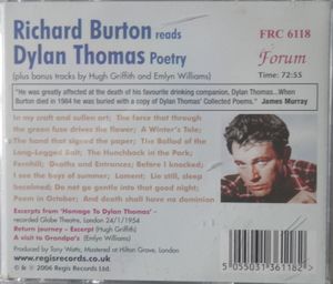 Richard Burton Reads Dylan Thomas