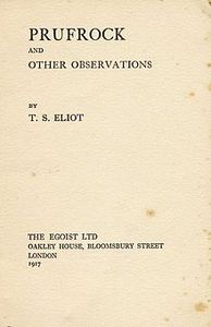The Love Song of J. Alfred Prufrock