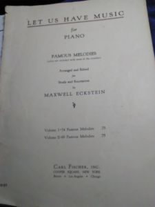Let Us Have Music for Piano