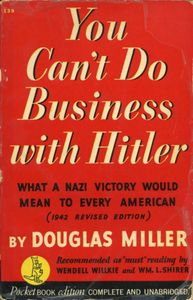 You Can't Do Business with Hitler