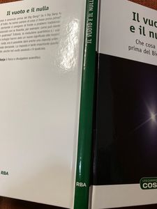 Il Vuoto E Il Nulla. Che Cosa C'era Prima Del Big Bang