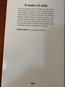 Il Vuoto E Il Nulla. Che Cosa C'era Prima Del Big Bang