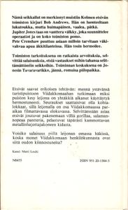 3 etsivää ja hermostunut leijona