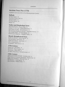 Edexcel Poetry Anthology