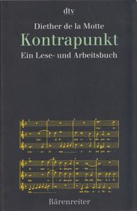 Kontrapunkt. Ein Lese- und Arbeitsbuch
