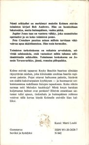 3 etsivää ja kaksivarpainen kyyhkynen