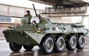 BTR-80 Armoured Transporter