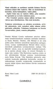 3 etsivää ja itkevä ruumisarkku