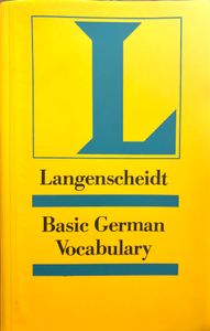 Langenscheidt Basic German Vocabulary