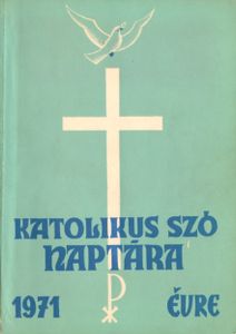 A Katolikus Szó naptára az 1971. évre