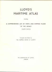 Lloyd's Maritime Atlas