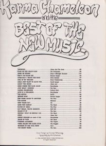 Karma Chameleon And The Best Of The New Music