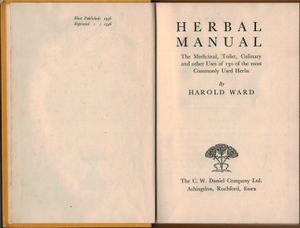 Herbal Manual