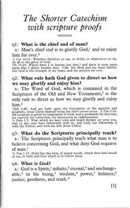 The Shorter Catechism with Scripture Proofs