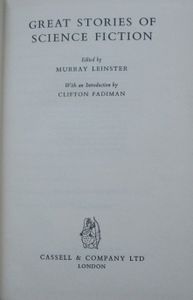 Great Stories of Science Fiction