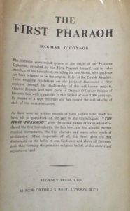 The First Pharaoh