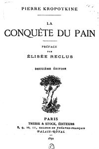 La Conquête du Pain